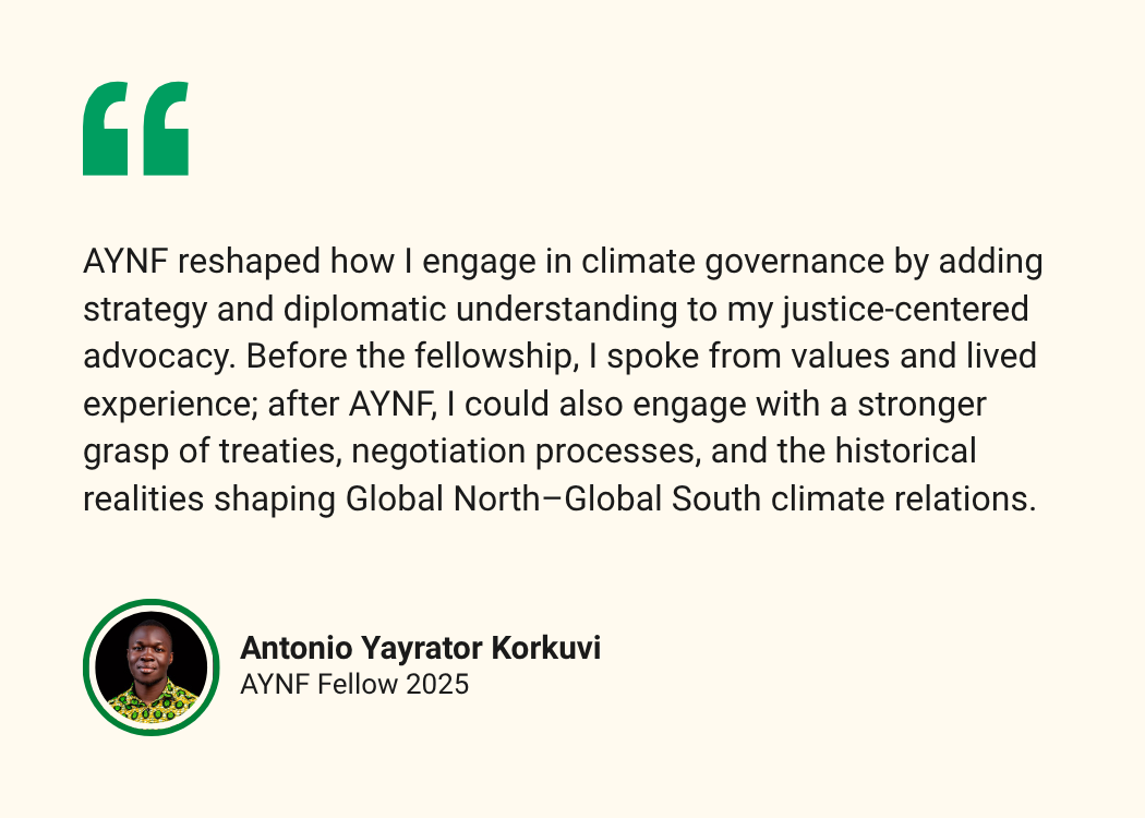 AYNF Testimonial - Antonio