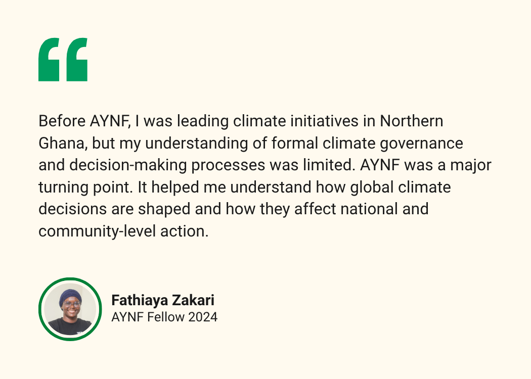 AYNF Testimonial - Fathiaya